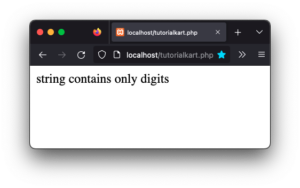 php check if string contains only numbers