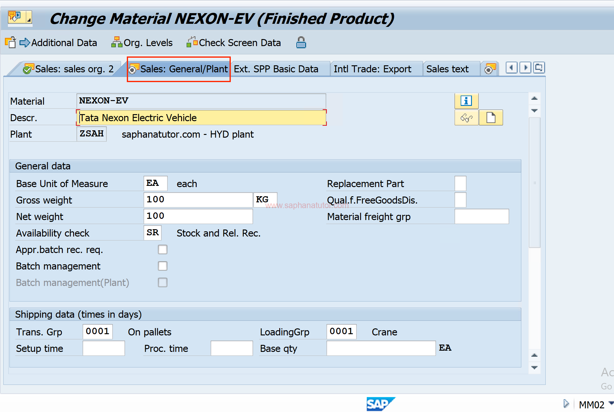 material master in SAP MM Module