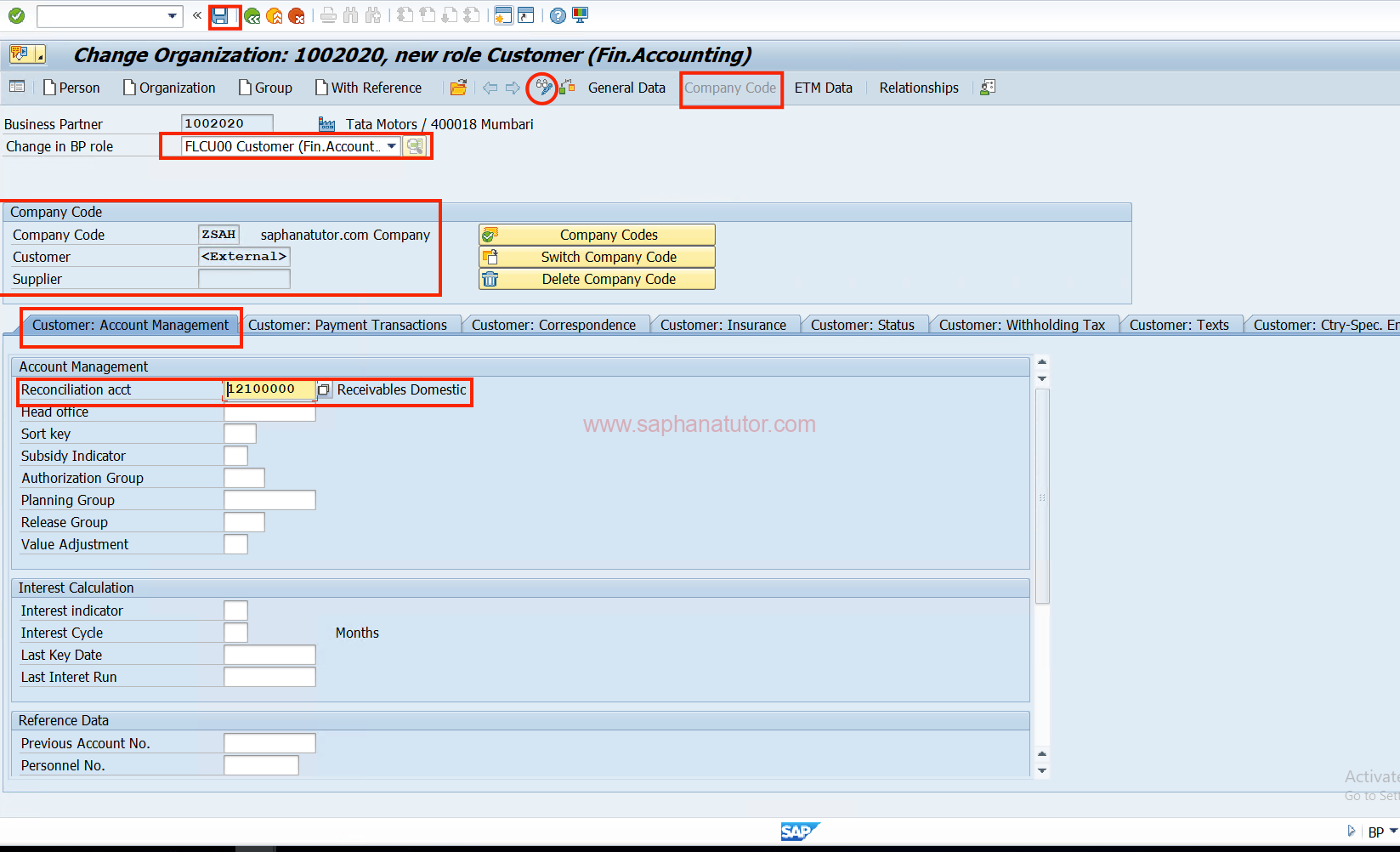 How to create a Business Partner in S/4 Hana | saphanatutor.com