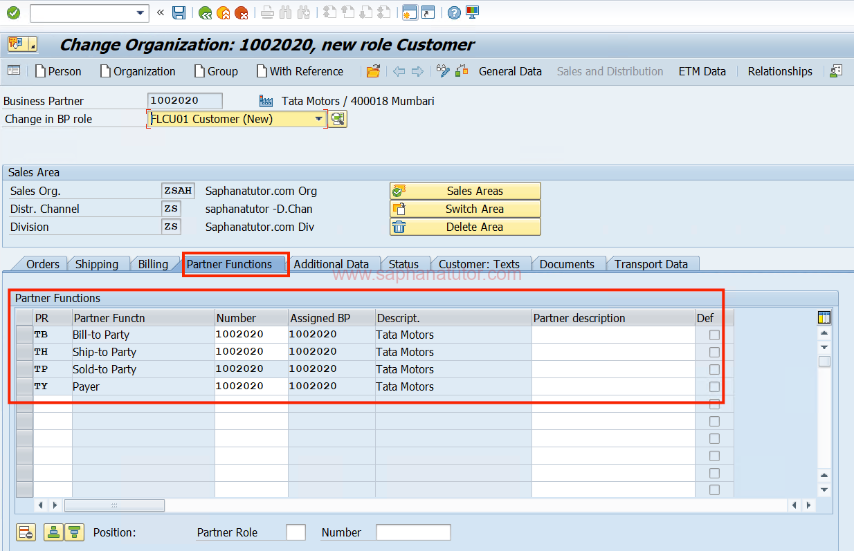 How to create a Business Partner in S/4 Hana | saphanatutor.com