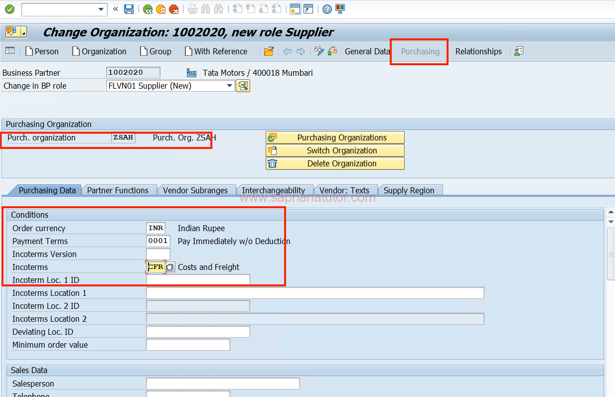 How to create a Business Partner in S/4 Hana | saphanatutor.com