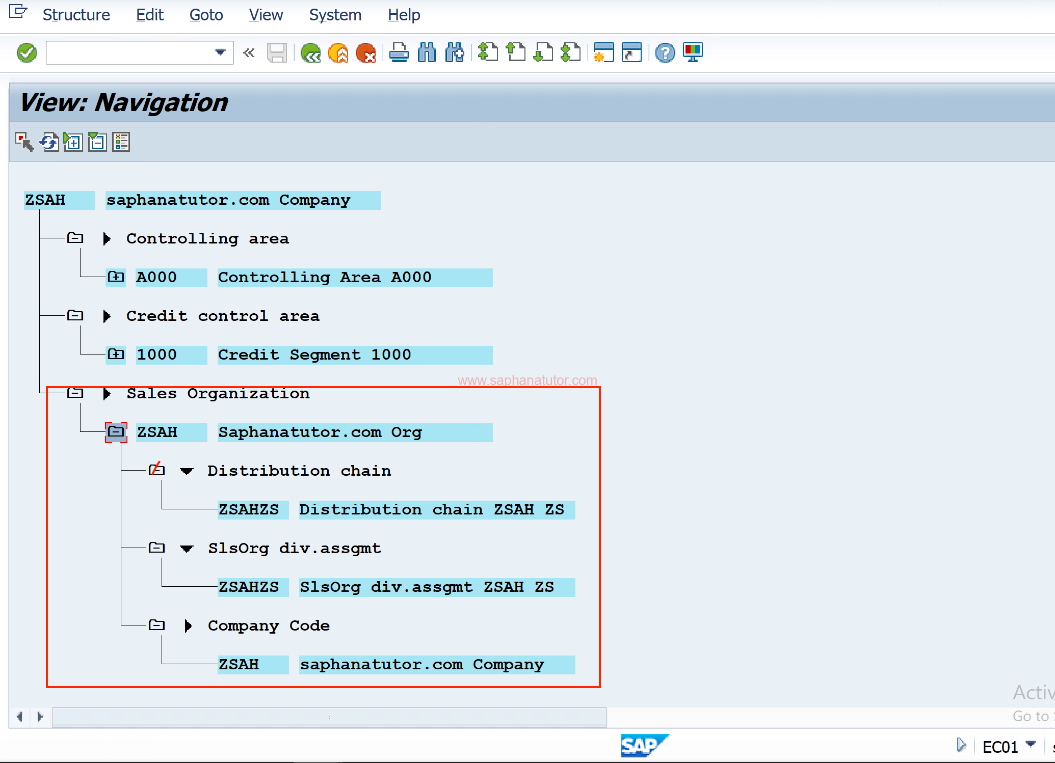 Assigning Division to Sales Organisation (OVXA)