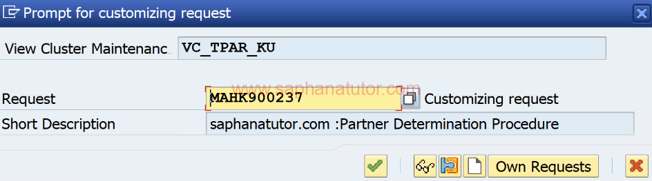 Partner determination procedure in sap sd