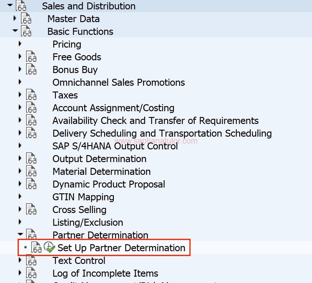 SAP SD Partner Determination: Configuration Guide