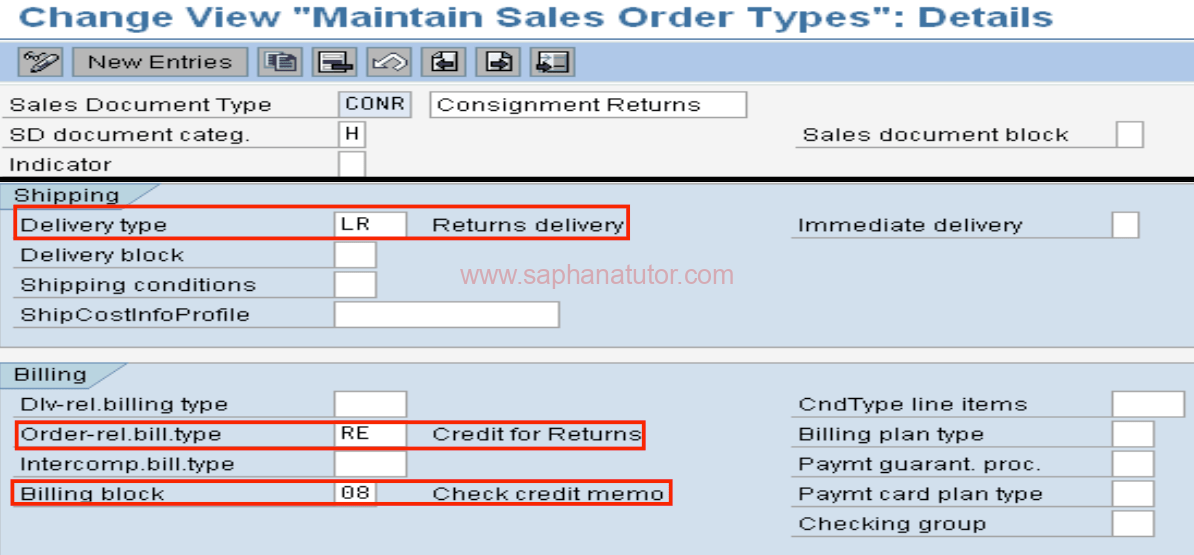 Consignment Returns in sap Sd step by step