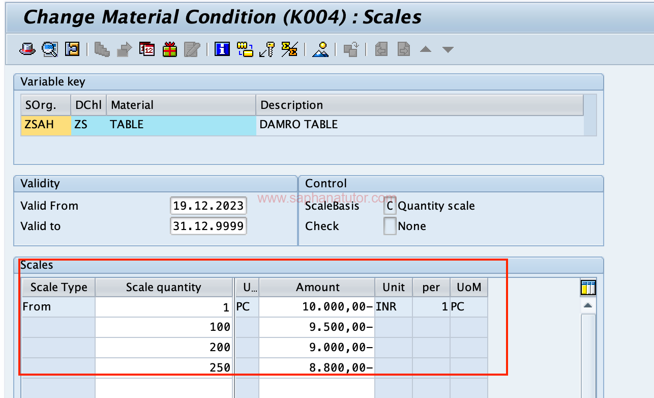 Understanding Pricing Scales in SAP S/4HANA