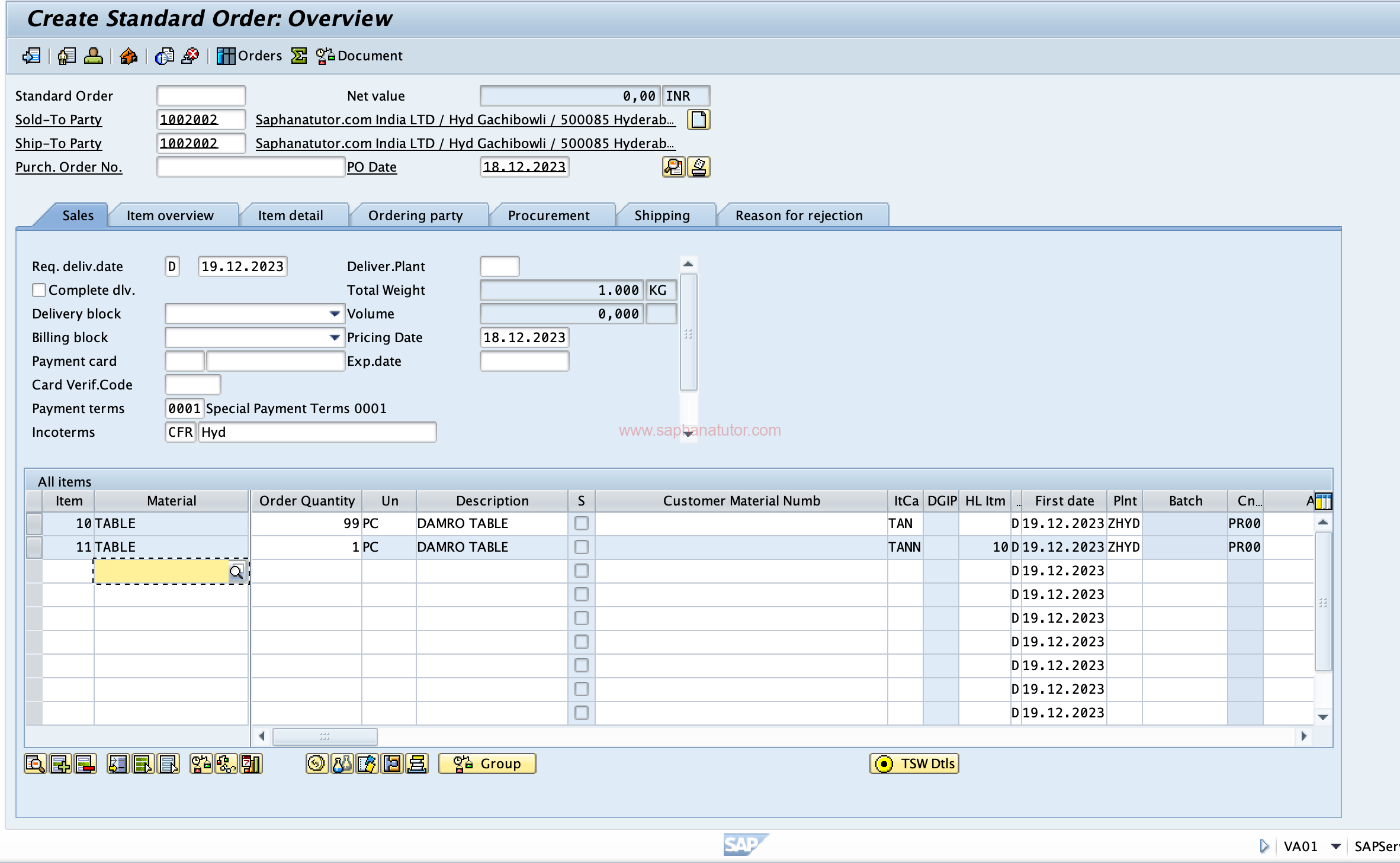 Free Goods Determination in SAP SD & COnfigurations