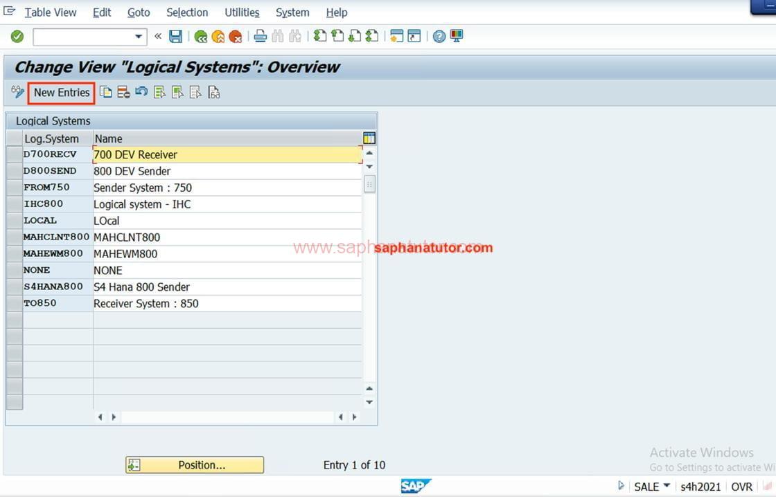 ALE Configuration for IDOC in SAP SD