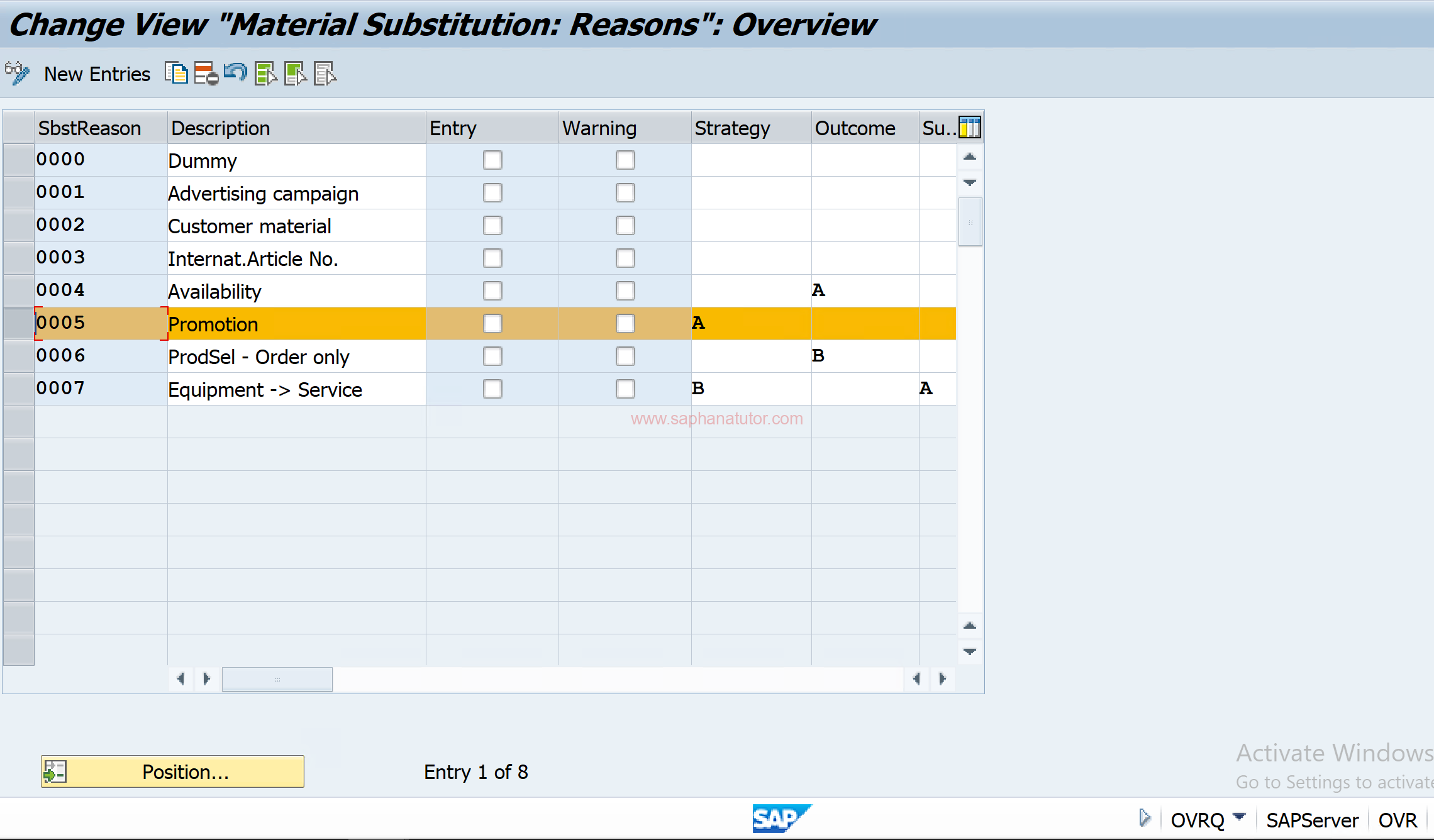 How to configure material determination in SAP?