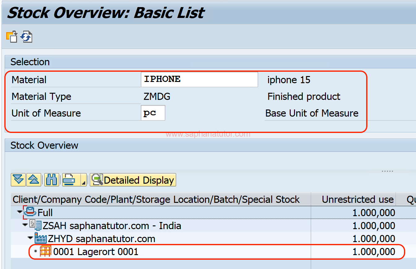 How to load initial Stock into SAP: T-Codes MB1C and MMBE