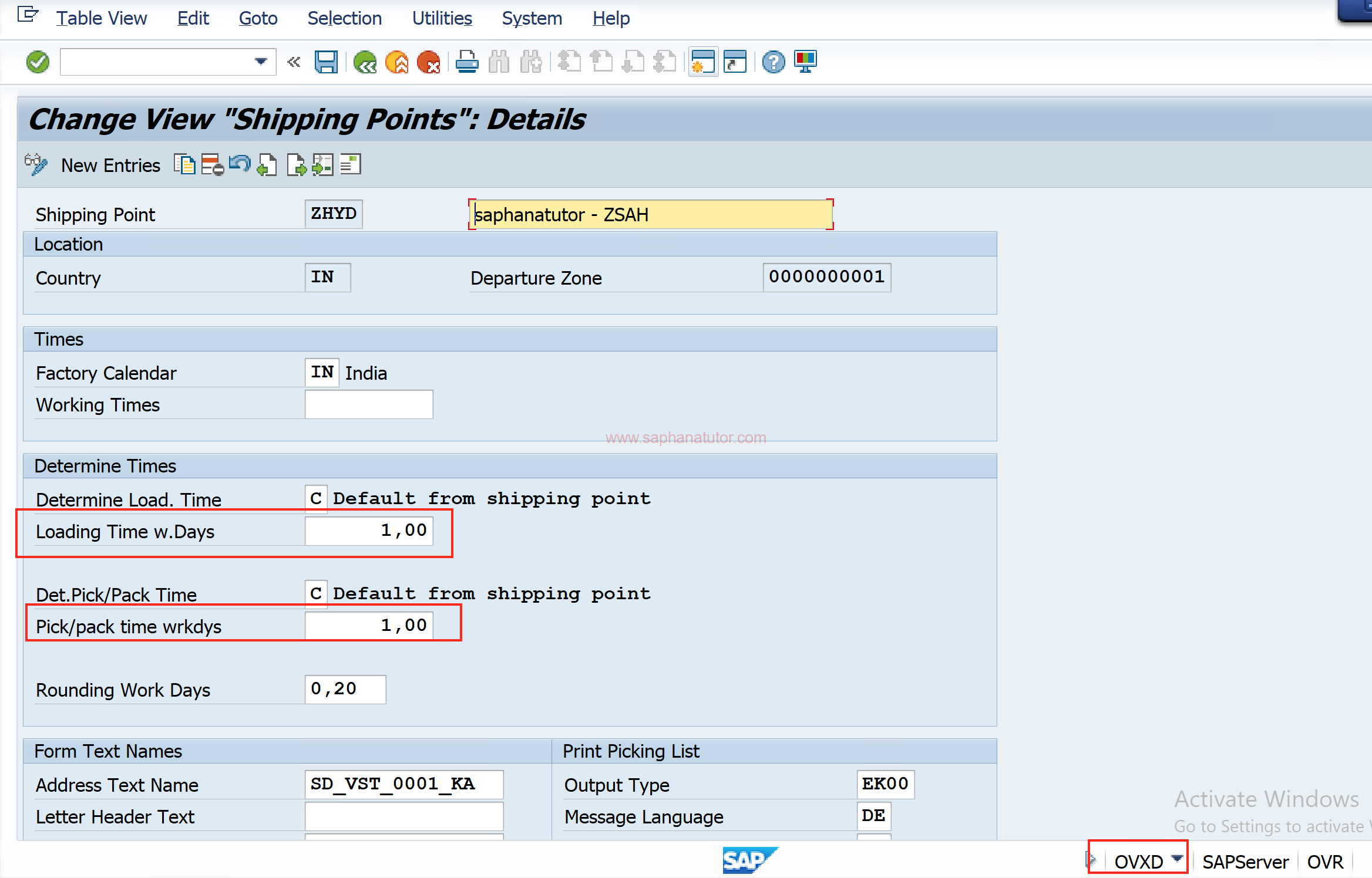 Delivery Scheduling in SAP SD