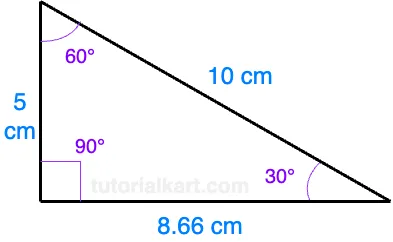 30-60-90 Triangle - Example 1 Answer