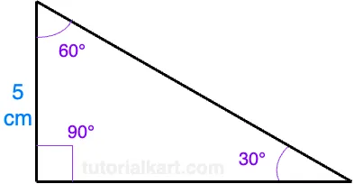 30-60-90 Triangle - Example 1