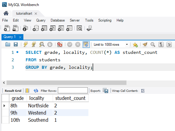 SQL GROUP BY Multiple Columns