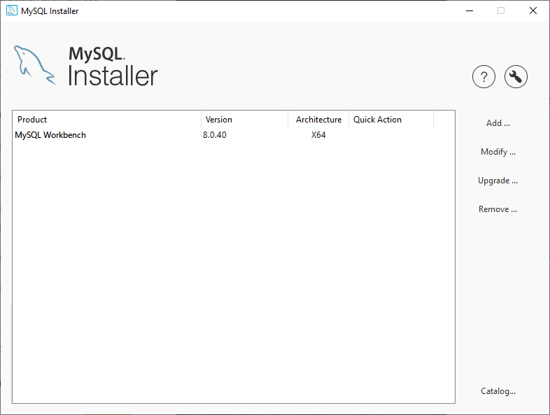 MySQL Server Installation - Run the MySQL Installer