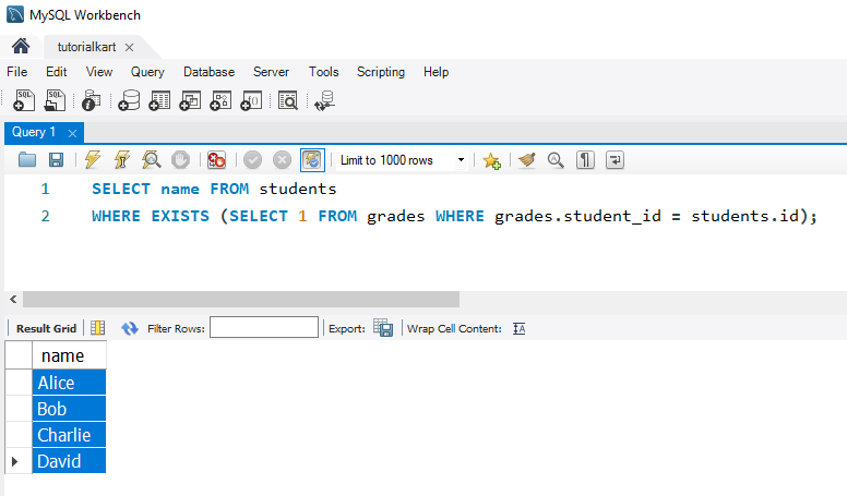 SQL EXISTS Operator - Checking for Existence of Related Records