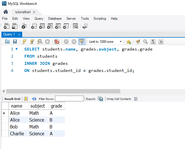 SQL Joins - Example Using INNER JOIN to Find Matching Records