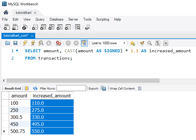 Convert Strings to Integers in MySQL - Example - Using CAST() for Calculations on String-Based Numbers