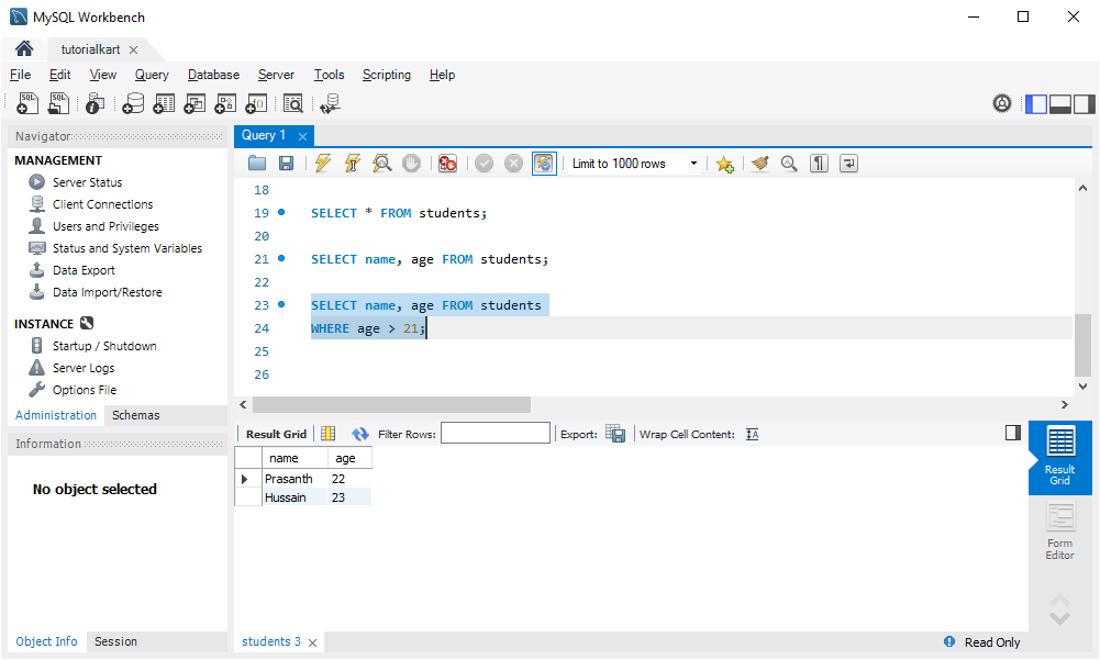 MySQL Select Rows from the Table with a condition