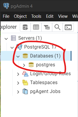 Delete a Database in pgAdmin 4 - 