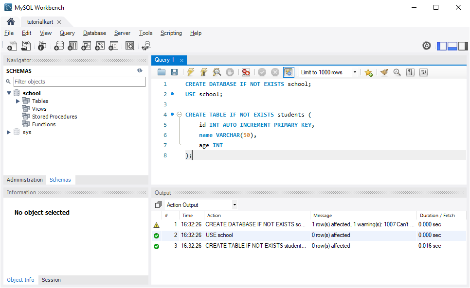 Java MySQL - INSERT Row