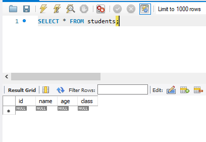 Java MySQL - DELETE All Row(s) - MySQL Workbench