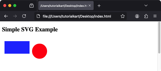 Example of a Simple SVG