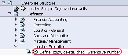 Defining Warehouse Number in WM