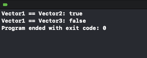 Swift Example for Overloading the Equality Operator