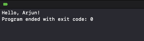 Output to Example for Optional Binding in Swift