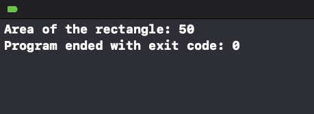 Output for Example to Combining Variables and Constants in Swift