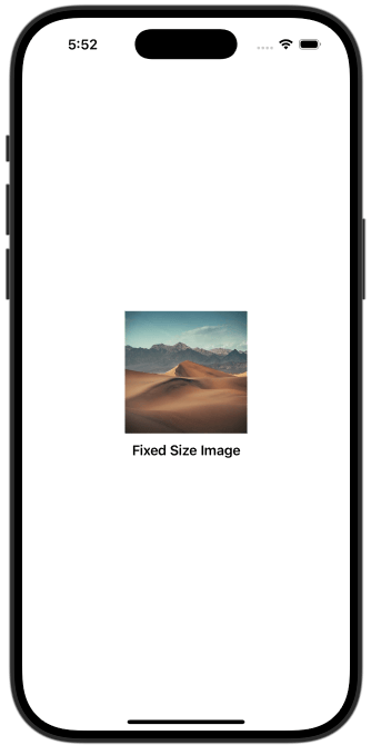 Swift Example to Resize an Image with Fixed Dimensions