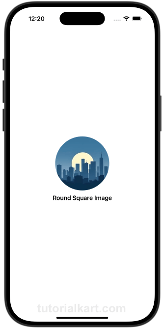 SwiftUI Example to Round Image for a Square Image