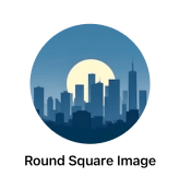 round square image