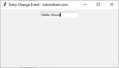 Using StringVar with trace_add for Entry Widget in tkinter Python